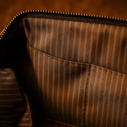 Trousse de toilette homme personnalisée en cuir – Cadeau pratique et élégant