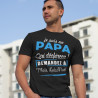 T-shirt personnalisé Je suis un papa qui déchireee !