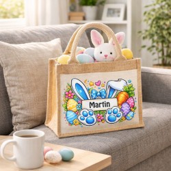 panier pâques lapin