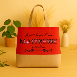 Sac cabas personnalisé le...