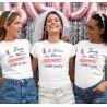 T-shirt EVJF Future Mariée personnalisé – Prénom & date mariage