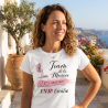 T-shirt EVJF Team de la Mariée personnalisé – Prénom & date