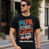 T-shirt personnalisé Papa meilleur des cadeaux