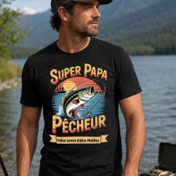 T-shirt personnalisé Papa...