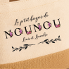 Sac personnalisé “Le p’tit bazar de Nounou” – Cadeau fin d’année original