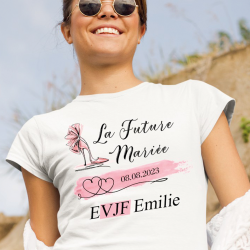 T-shirt EVJF Future Mariée...