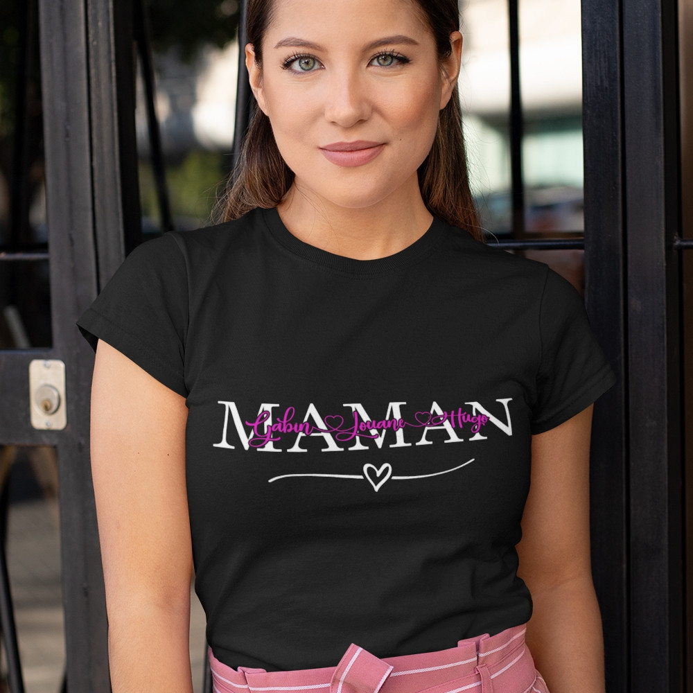 T-shirt Personnalisé Maman