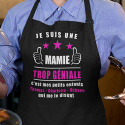 Tablier de cuisine Je suis...