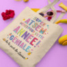 Tote bag personnalisé Super Atsem