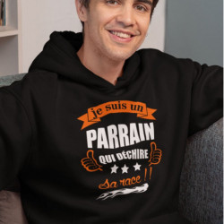 Sweat à capuche humour...
