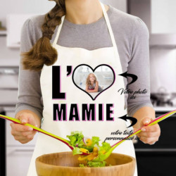 Tablier de cuisine "I love...