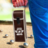 Étui personnalisé pour boules de pétanque - Tireur d'élite, l'as du carreau