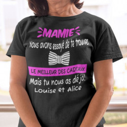 T-shirt Personnalisé Mamie...