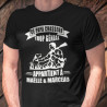 T-Shirt personnalisé humour chasseur Papa chasseur trop génial