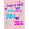 Puzzle Devinez quoi ? Vous allez être papy et mamy !"