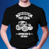 T-shirt personnalisé Papa agriculteur trop génial !
