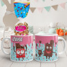Mug de Pâques personnalisé tablette chocolat