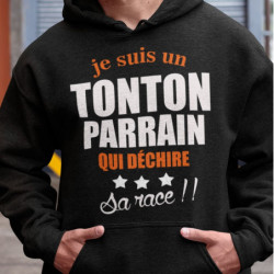 Sweat à capuche humour...