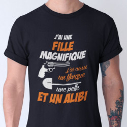 T-Shirt  J'ai une fille...