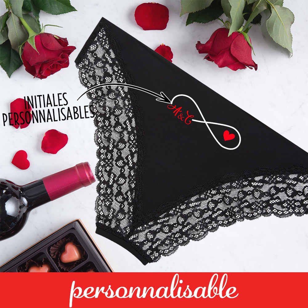 Culotte personnalisée Infiniti Vos initiales personnalisables