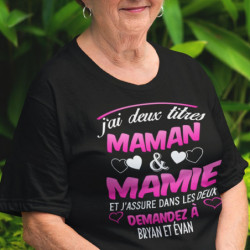 T-shirt Personnalisé J'ai...