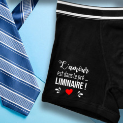 Boxer personnalisé humour...