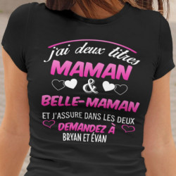 T-shirt Personnalisé Maman...