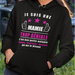 Sweat à capuche humour Je...