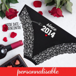 Culotte personnalisée Année...