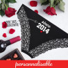 Culotte personnalisée Année de rencontre