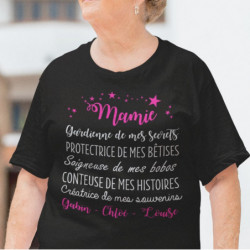 T-shirt Personnalisé  Mamie...