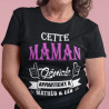 T-shirt Personnalisé Cette maman géniale appartient