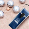 Etui boules de pétanque Retraité mais toujours au cochonnet""