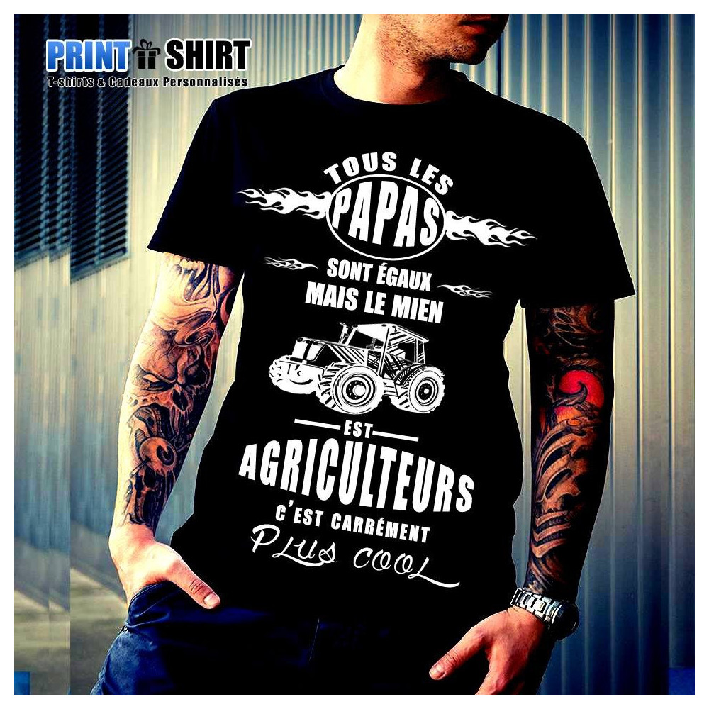 T-Shirt Papas égaux agriculteurs