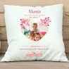 Coussin personnalisé photo Mamie