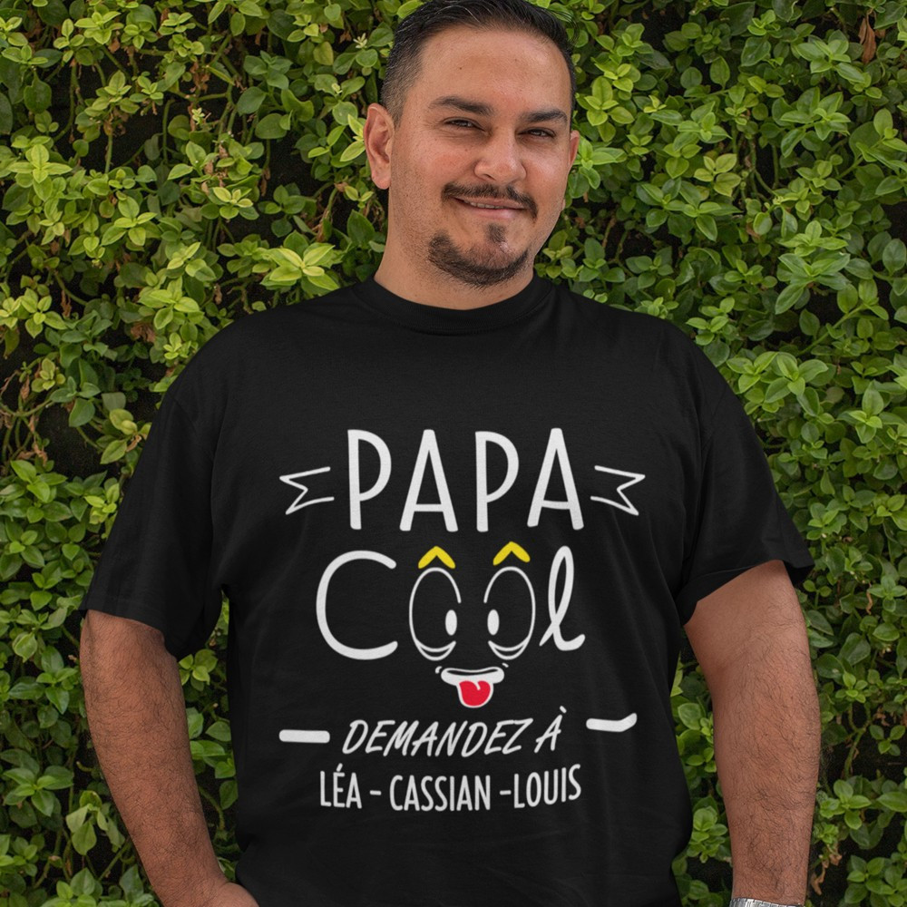 T-shirt personnalisé Papa cool !