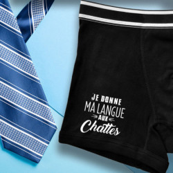 Boxer personnalisé humour...
