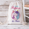 Sac crèche et maternelle personnalisable - Licorne