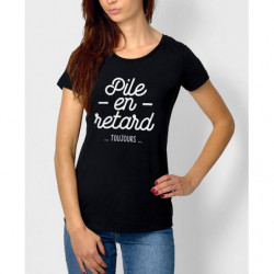 T-shirt Pile en retard ......