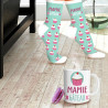 Coffret Mamie gâteau Chaussette + Mug""
