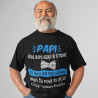 T-shirt personnalisé Papi, meilleur des cadeaux