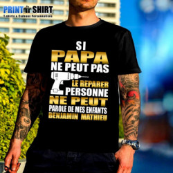 T-shirt personnalisé Si...