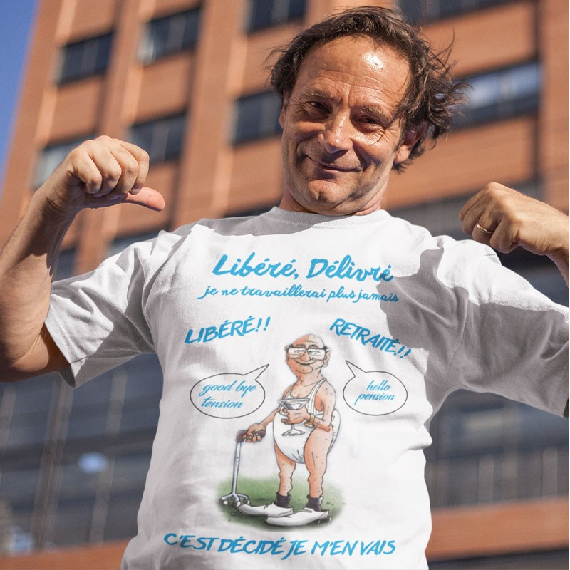 T-Shirt humour Retraité