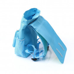 Sac à dos Enfant prénom personnalisé - Chat bleu