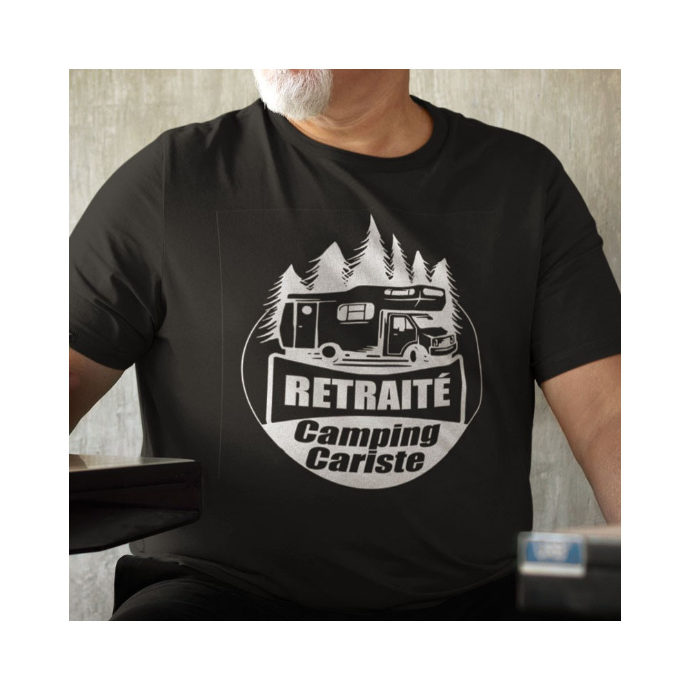 T-Shirt Retraité Camping Cariste