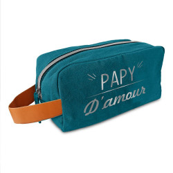 Trousse de Toilette Personnalisée Papy : L'Idée Cadeau Anniversaire Parfaite pour Fêter les Grands-Pères !"