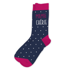Chaussettes personnalisées Mamie chérie