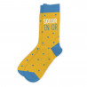 Chaussettes personnalisées Sœur en or