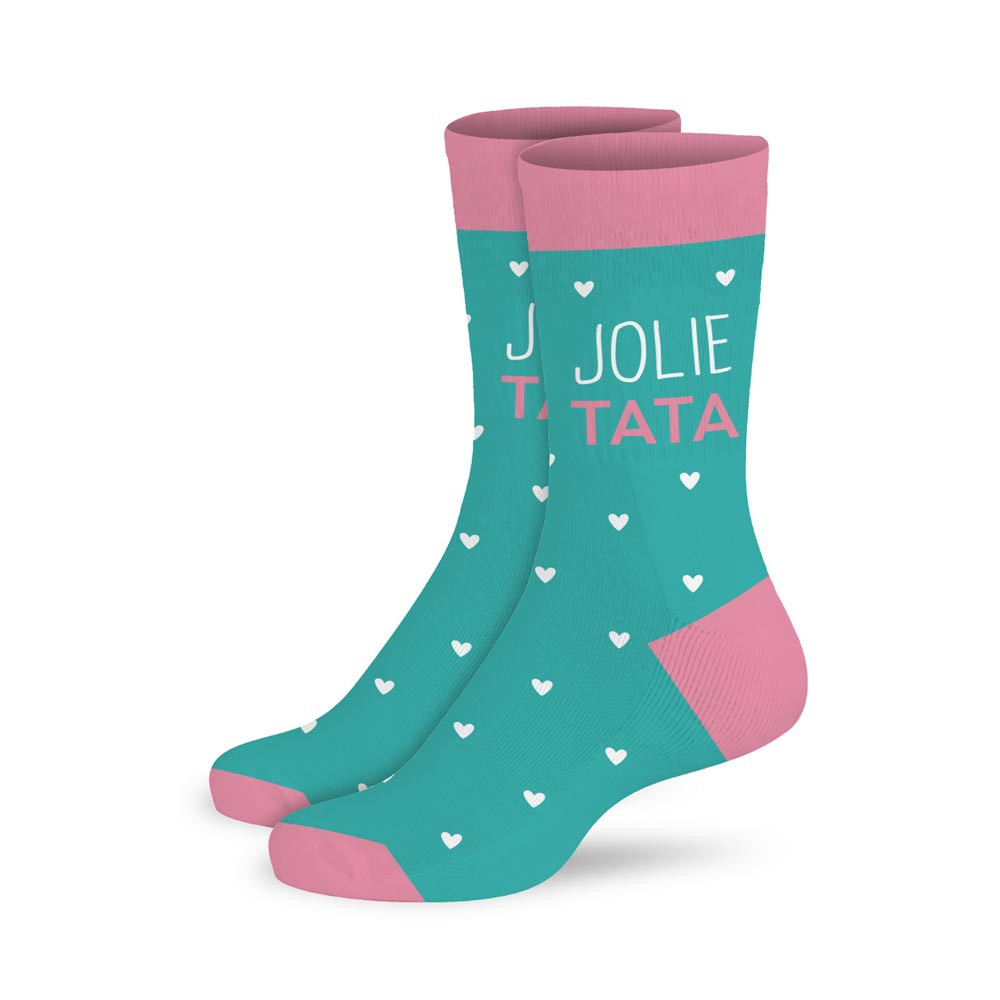 Chaussettes personnalisées Jolie Tata