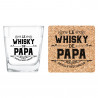 Coffret Verre Whisky personnalisé Le Whisky De Papa